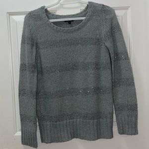 Grey Apt.9 sweater with sequins small
